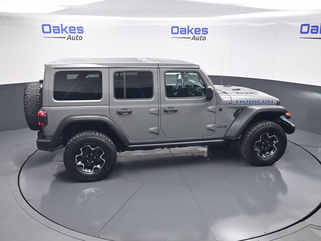 2022 Sting-Gray Clearcoat Jeep Wrangler Unlimited Rubicon 4xe 4X4 SUV