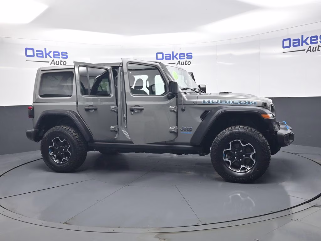 2022 Sting-Gray Clearcoat Jeep Wrangler Unlimited Rubicon 4xe 4X4 SUV