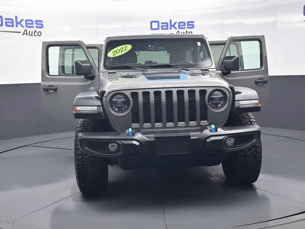 2022 Sting-Gray Clearcoat Jeep Wrangler Unlimited Rubicon 4xe 4X4 SUV