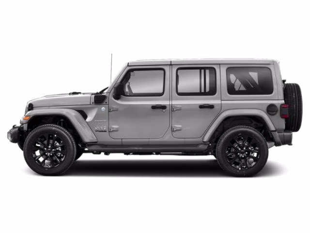 2022 Sting-Gray Clearcoat Jeep Wrangler Unlimited Rubicon 4xe 4X4 SUV