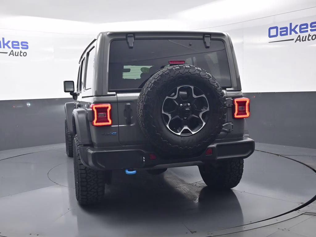 2022 Sting-Gray Clearcoat Jeep Wrangler Unlimited Rubicon 4xe 4X4 SUV