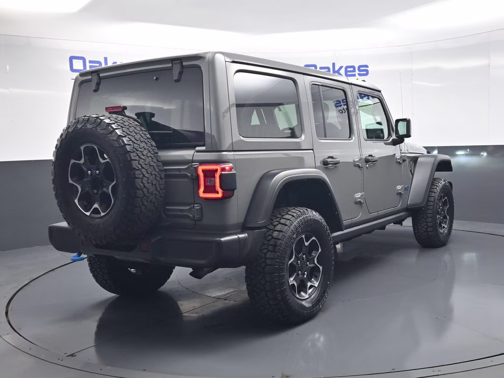 2022 Sting-Gray Clearcoat Jeep Wrangler Unlimited Rubicon 4xe 4X4 SUV