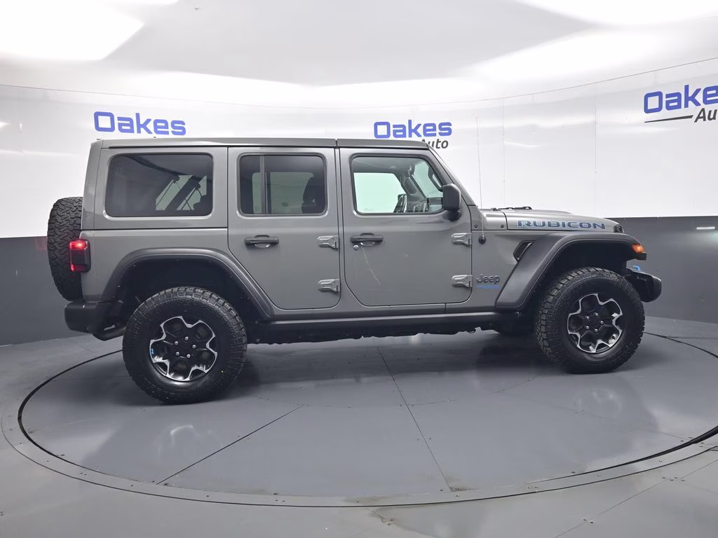 2022 Sting-Gray Clearcoat Jeep Wrangler Unlimited Rubicon 4xe 4X4 SUV
