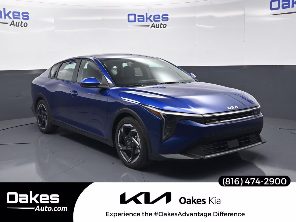 2026 Deep Sea Blue Kia K4 EX FWD Sedan