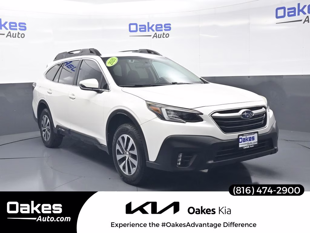 2020 Crystal White Pearl Subaru Outback Premium AWD SUV
