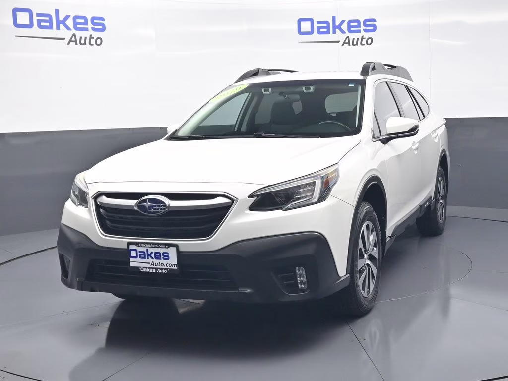2020 Crystal White Pearl Subaru Outback Premium AWD SUV