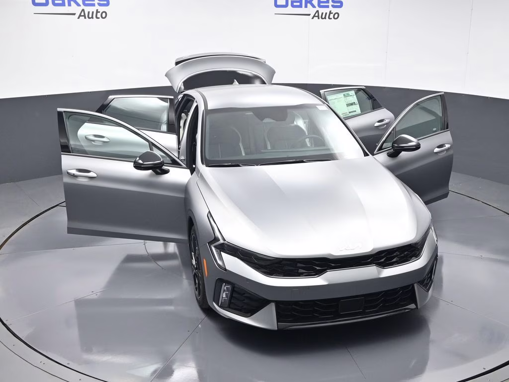 2026 Steel Matte Gray Kia K5 GT-Line AWD Sedan