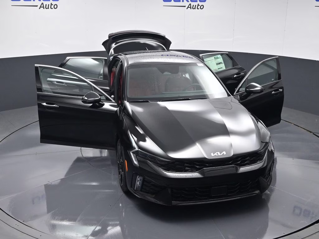 2026 Aurora Black Pearl Kia K5 GT-Line AWD Sedan