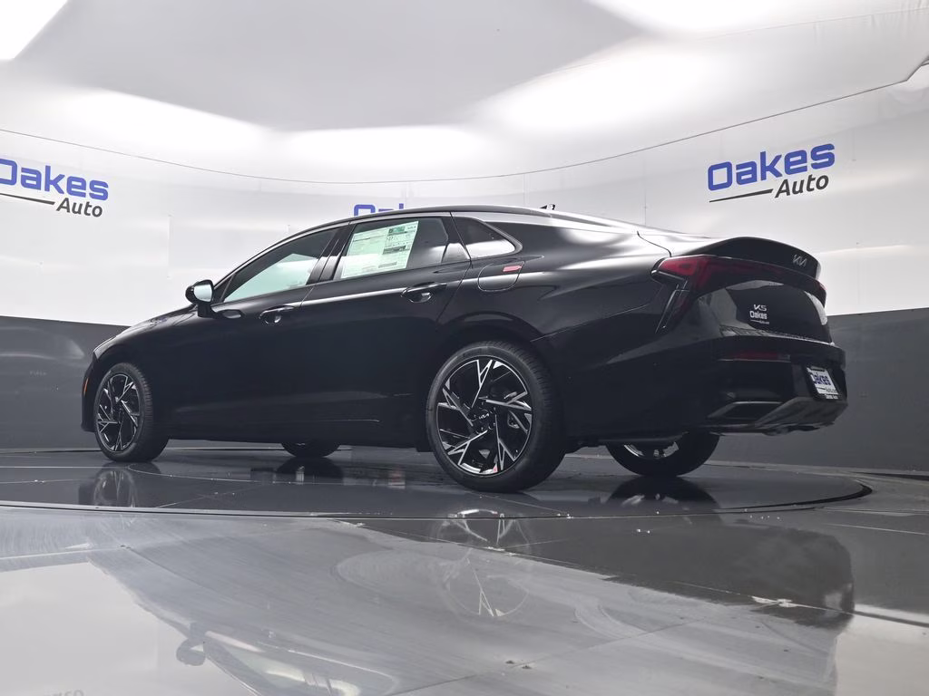 2026 Aurora Black Pearl Kia K5 GT-Line AWD Sedan