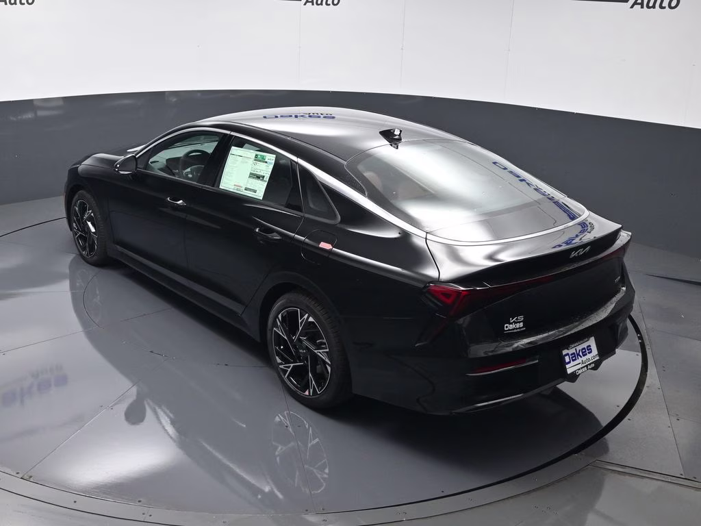 2026 Aurora Black Pearl Kia K5 GT-Line AWD Sedan