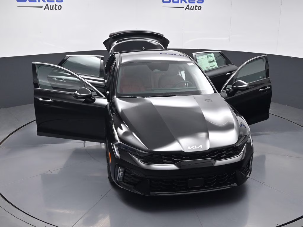 2026 Aurora Black Pearl Kia K5 GT-Line AWD Sedan