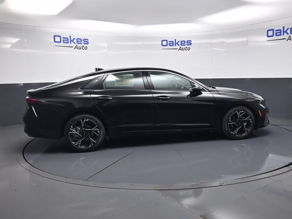 2026 Aurora Black Pearl Kia K5 GT-Line AWD Sedan
