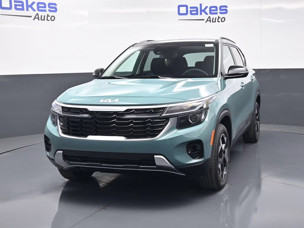 2026 Pluton Blue/Black Roof Kia Seltos S AWD SUV