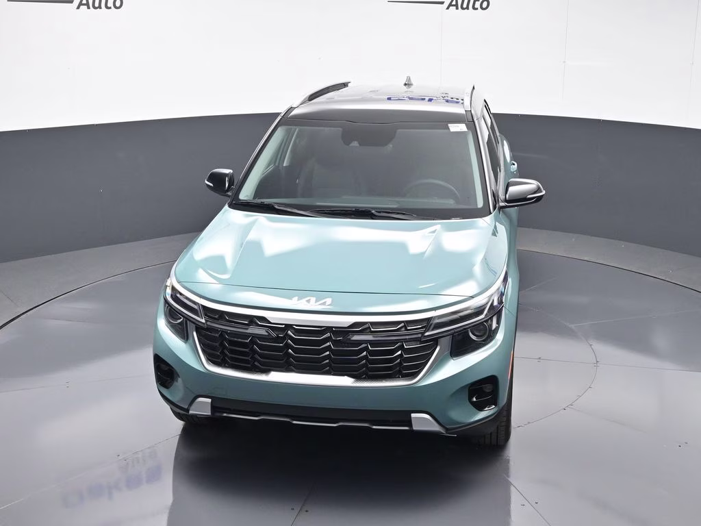 2026 Pluton Blue/Black Roof Kia Seltos S AWD SUV