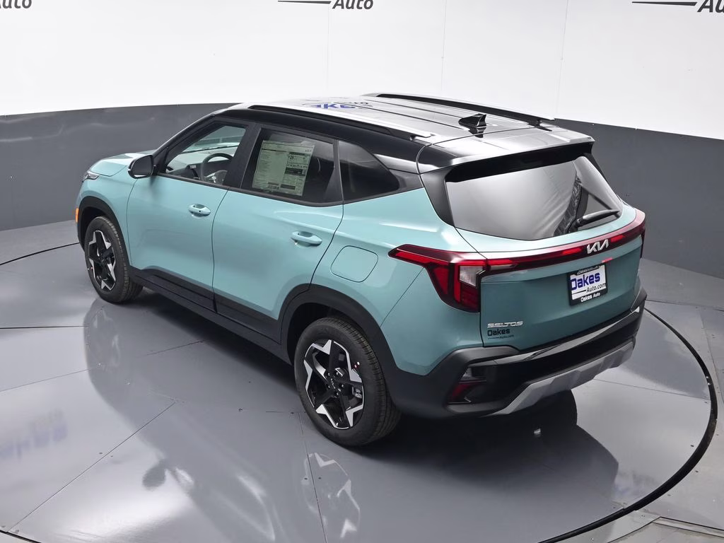 2026 Pluton Blue/Black Roof Kia Seltos S AWD SUV