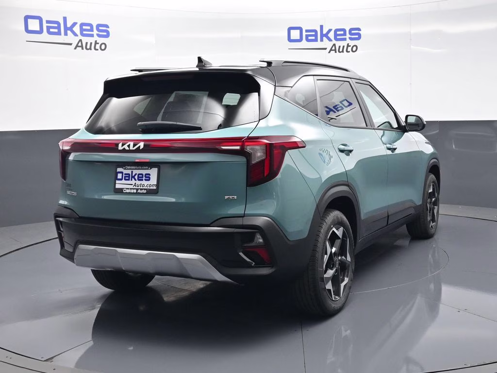 2026 Pluton Blue/Black Roof Kia Seltos S AWD SUV