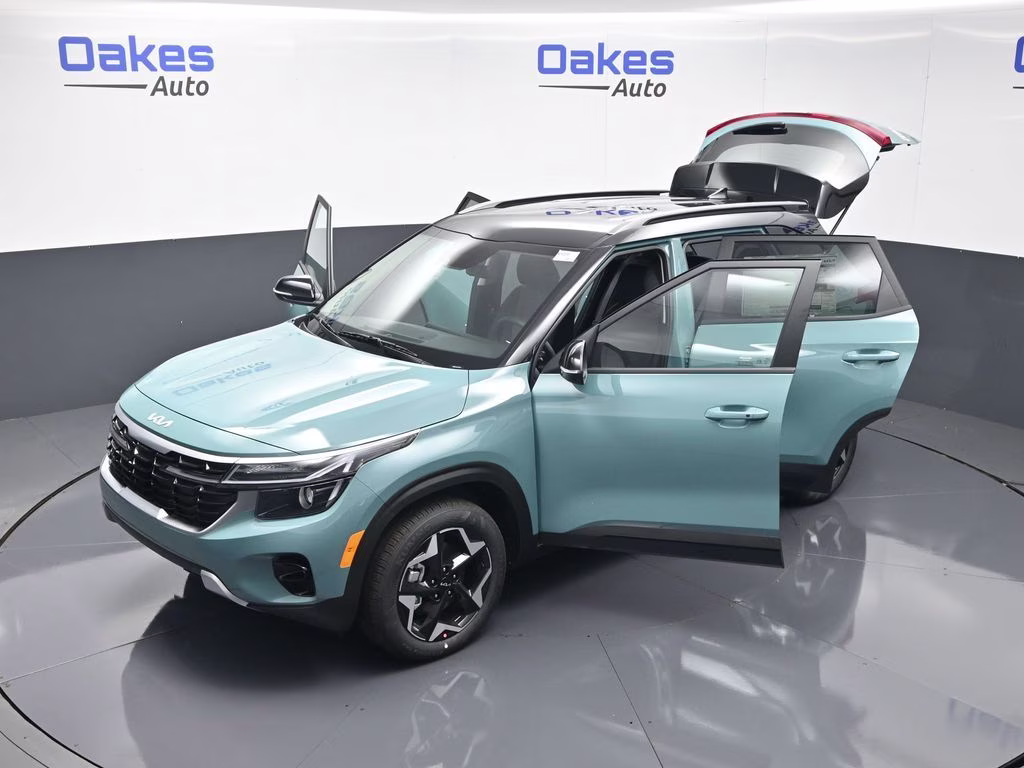 2026 Pluton Blue/Black Roof Kia Seltos S AWD SUV