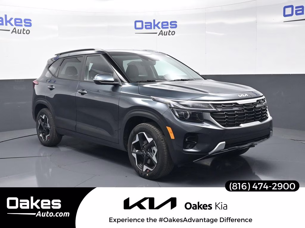 2026 Gravity Gray Kia Seltos S SUV