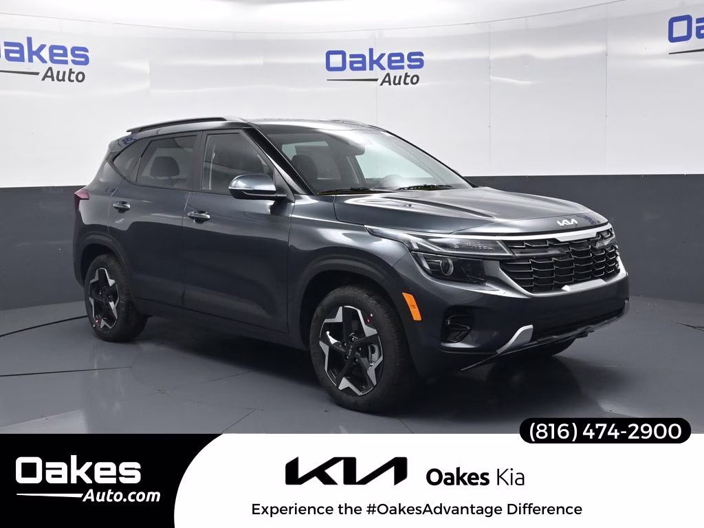 2026 Gravity Gray Kia Seltos S AWD SUV