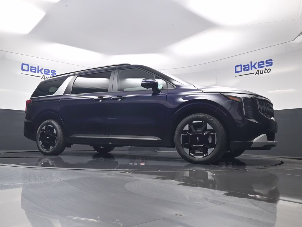 2026 Deep Chroma Blue Kia Carnival EX FWD Van