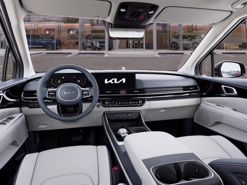 2026 Ceramic Silver Kia Carnival Hybrid SX Prestige FWD Van