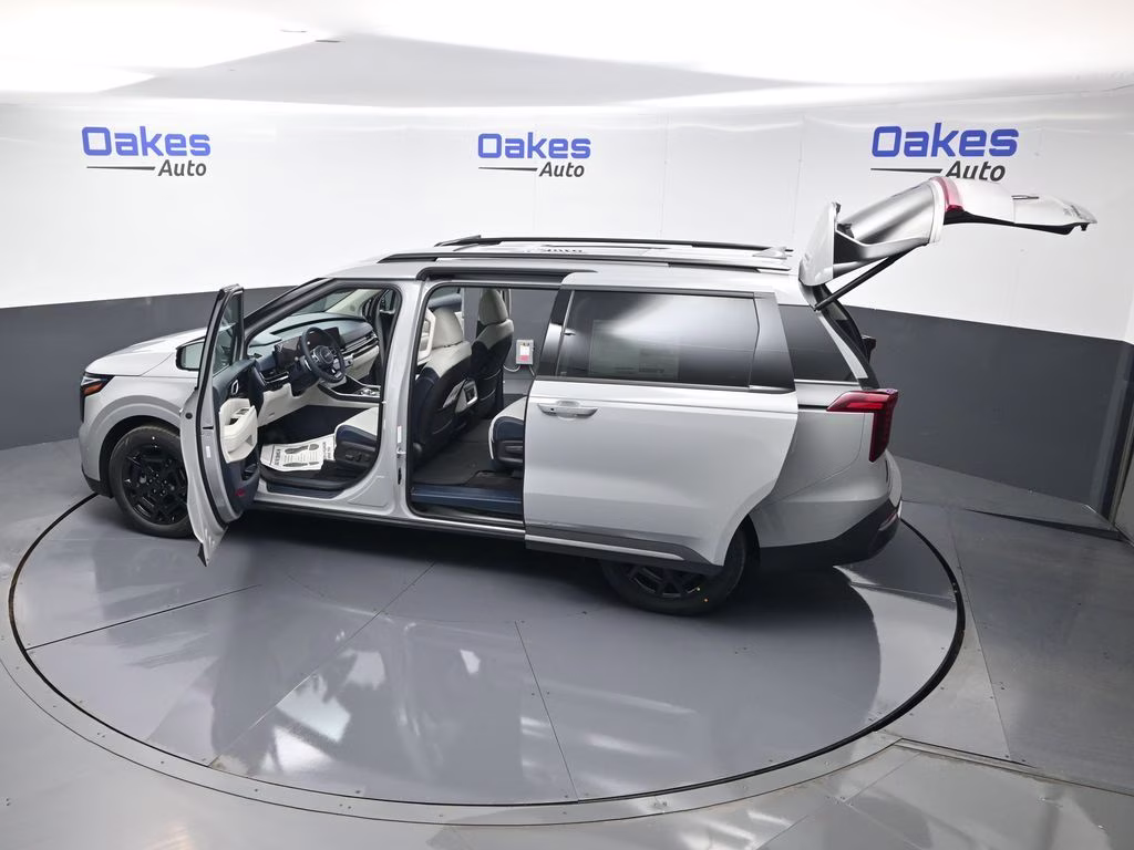 2026 Ceramic Silver Kia Carnival Hybrid SX Prestige FWD Van