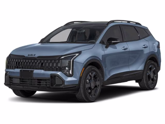2026 Heritage Blue Kia Sportage Hybrid X-Line AWD SUV