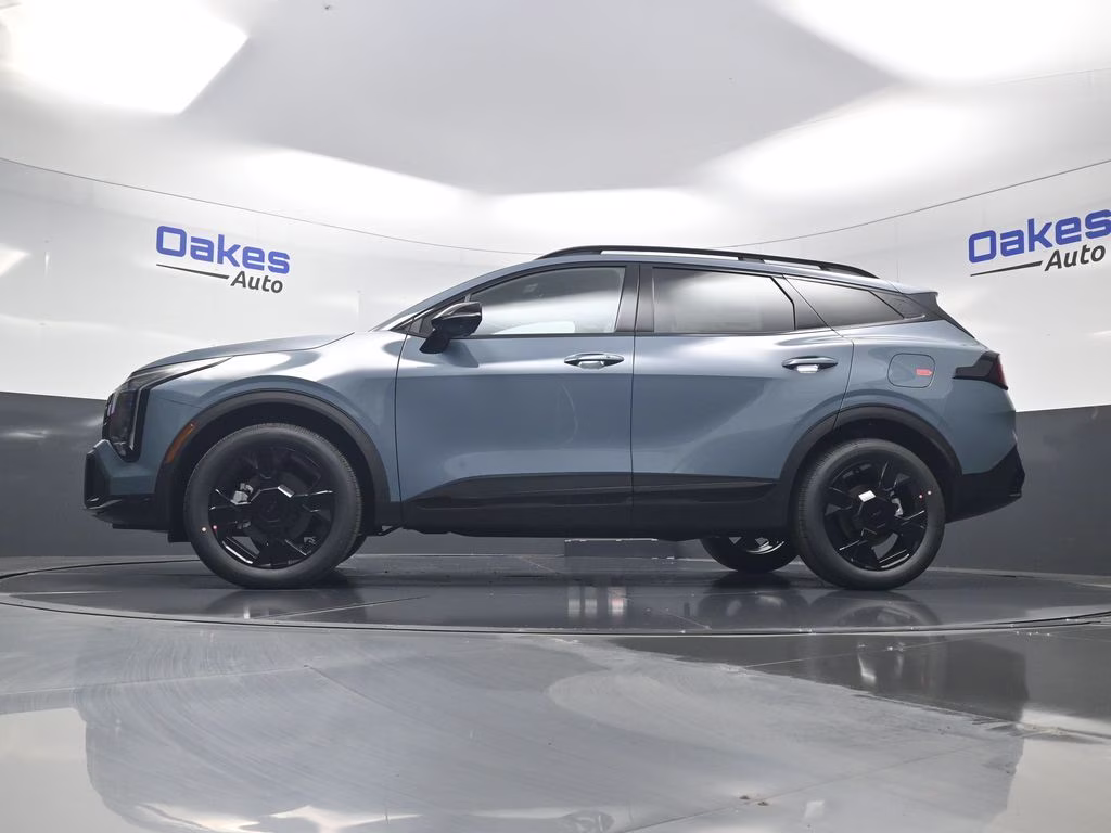2026 Heritage Blue Kia Sportage Hybrid X-Line AWD SUV