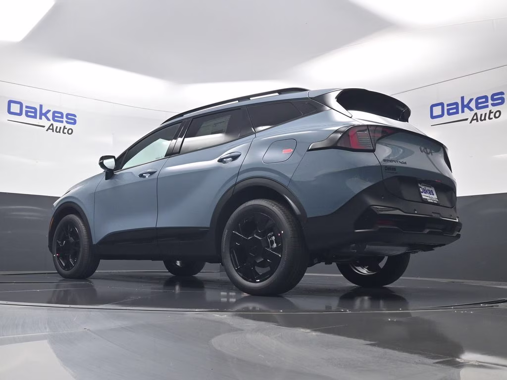 2026 Heritage Blue Kia Sportage Hybrid X-Line AWD SUV