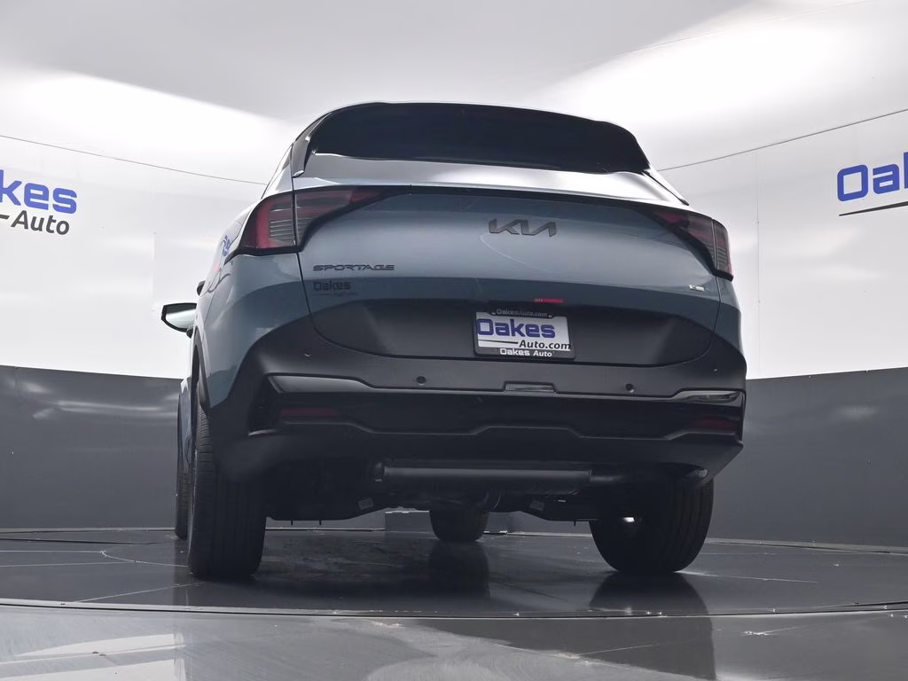 2026 Heritage Blue Kia Sportage Hybrid X-Line AWD SUV