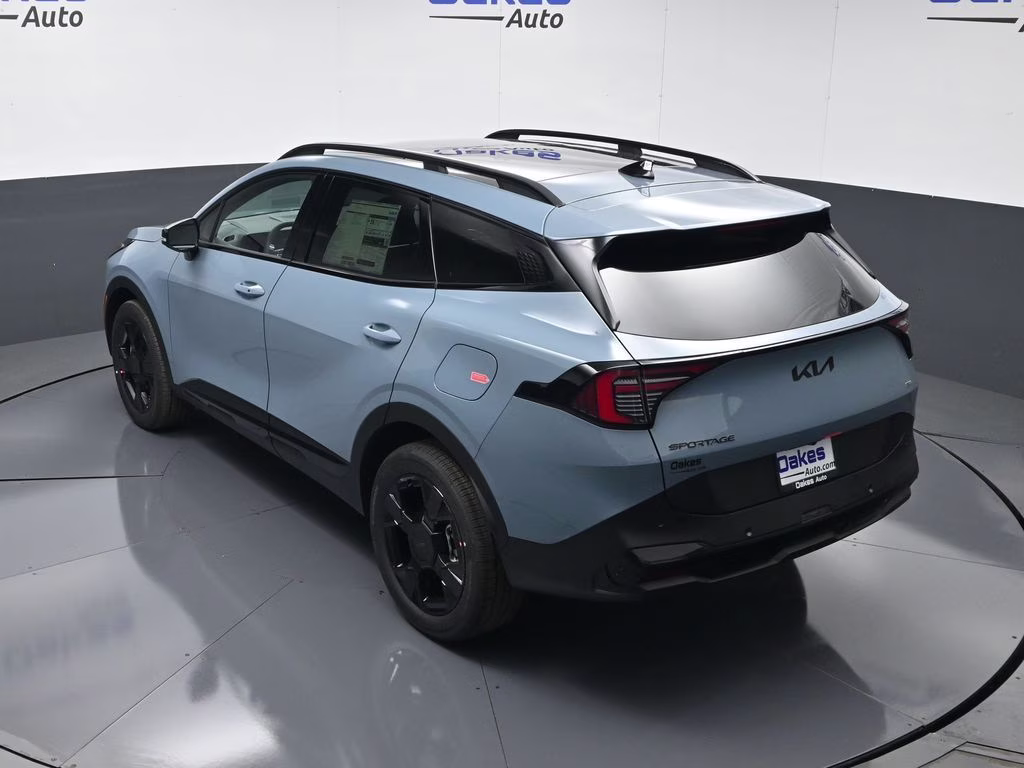 2026 Heritage Blue Kia Sportage Hybrid X-Line AWD SUV