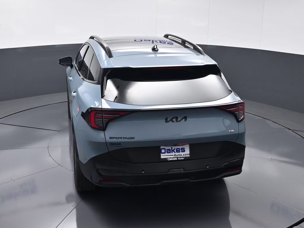 2026 Heritage Blue Kia Sportage Hybrid X-Line AWD SUV