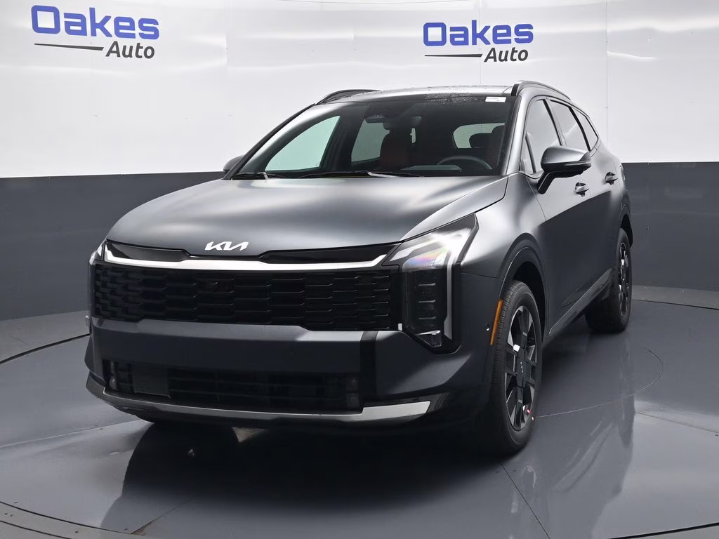2026 Shadow Matte Gray Kia Sportage Hybrid SX-Prestige AWD SUV