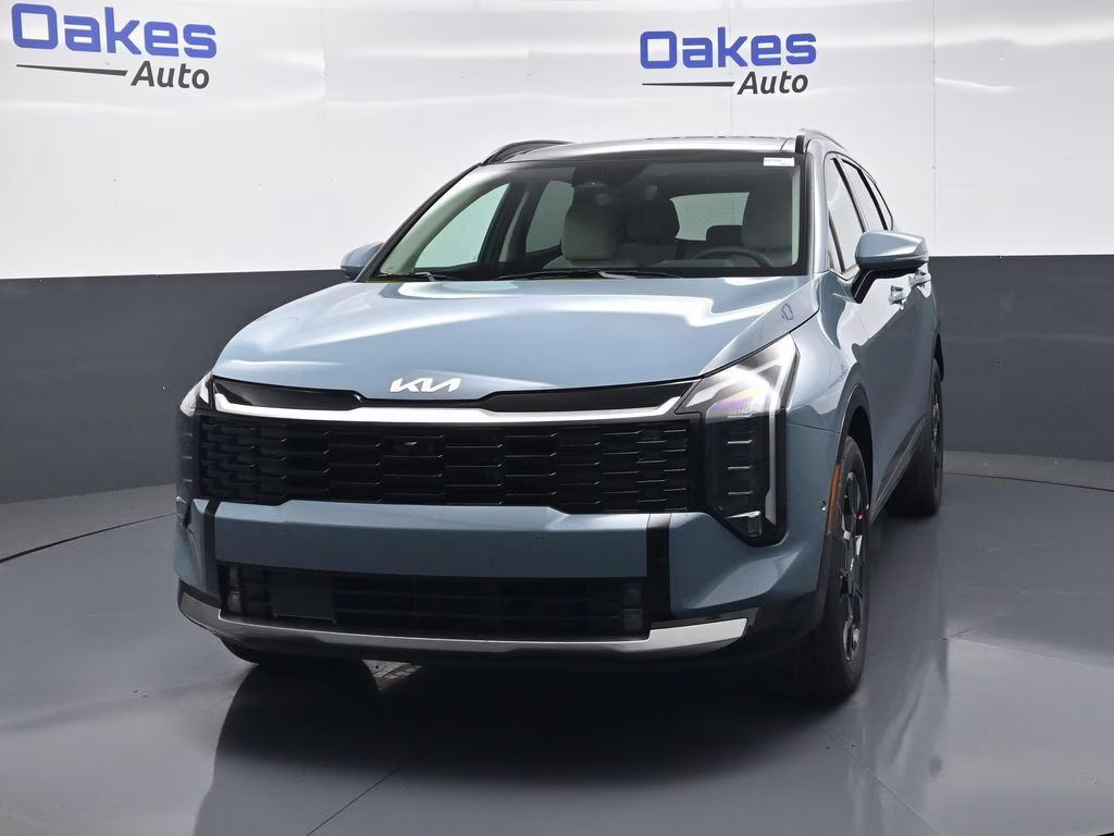2026 Heritage Blue Kia Sportage Hybrid SX-Prestige AWD SUV