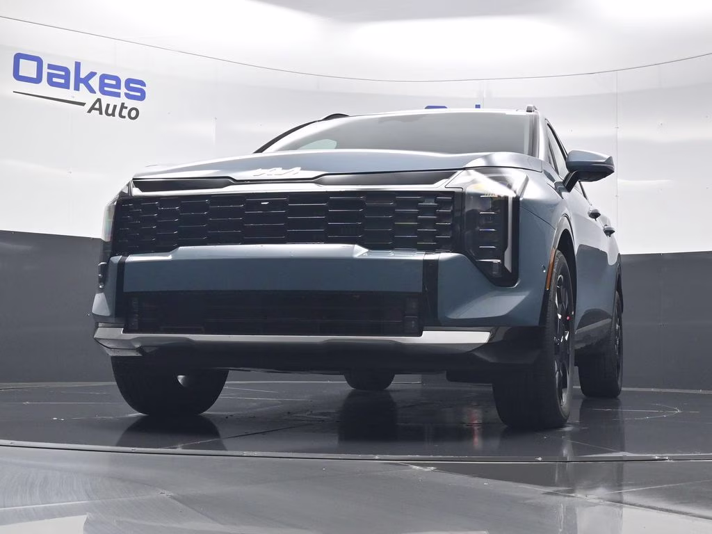 2026 Heritage Blue Kia Sportage Hybrid SX-Prestige AWD SUV