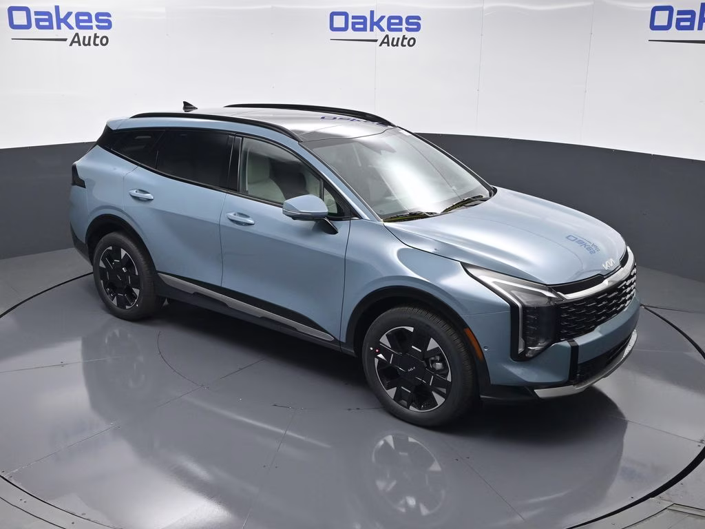 2026 Heritage Blue Kia Sportage Hybrid SX-Prestige AWD SUV