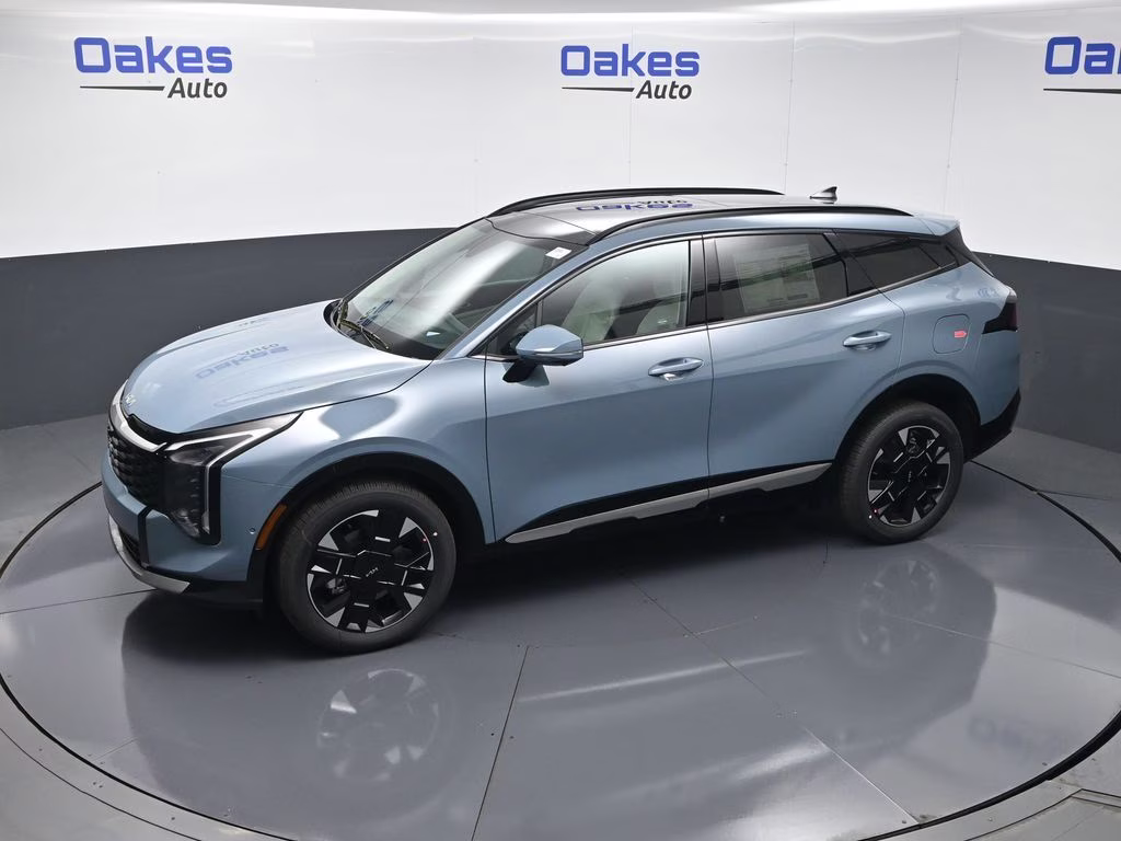 2026 Heritage Blue Kia Sportage Hybrid SX-Prestige AWD SUV