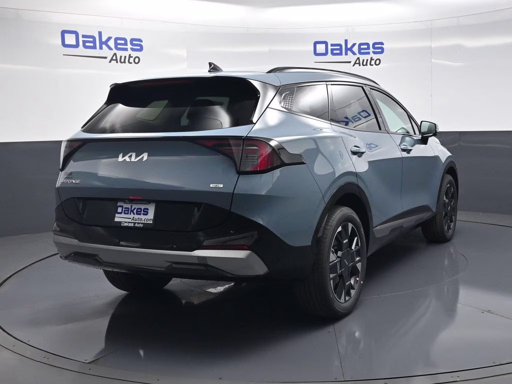 2026 Heritage Blue Kia Sportage Hybrid SX-Prestige AWD SUV