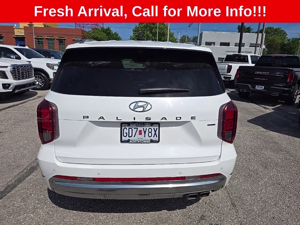 2024 Hyper White Hyundai Palisade Calligraphy AWD SUV