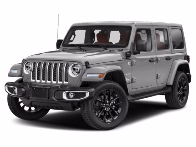 2022 Sting-Gray Clearcoat Jeep Wrangler Unlimited Rubicon 4xe 4X4 SUV