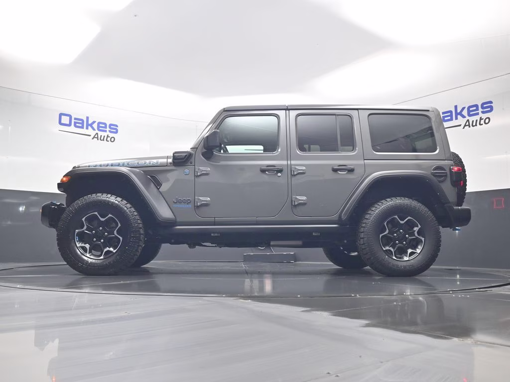 2022 Sting-Gray Clearcoat Jeep Wrangler Unlimited Rubicon 4xe 4X4 SUV