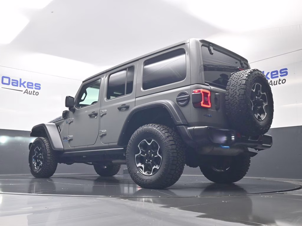 2022 Sting-Gray Clearcoat Jeep Wrangler Unlimited Rubicon 4xe 4X4 SUV