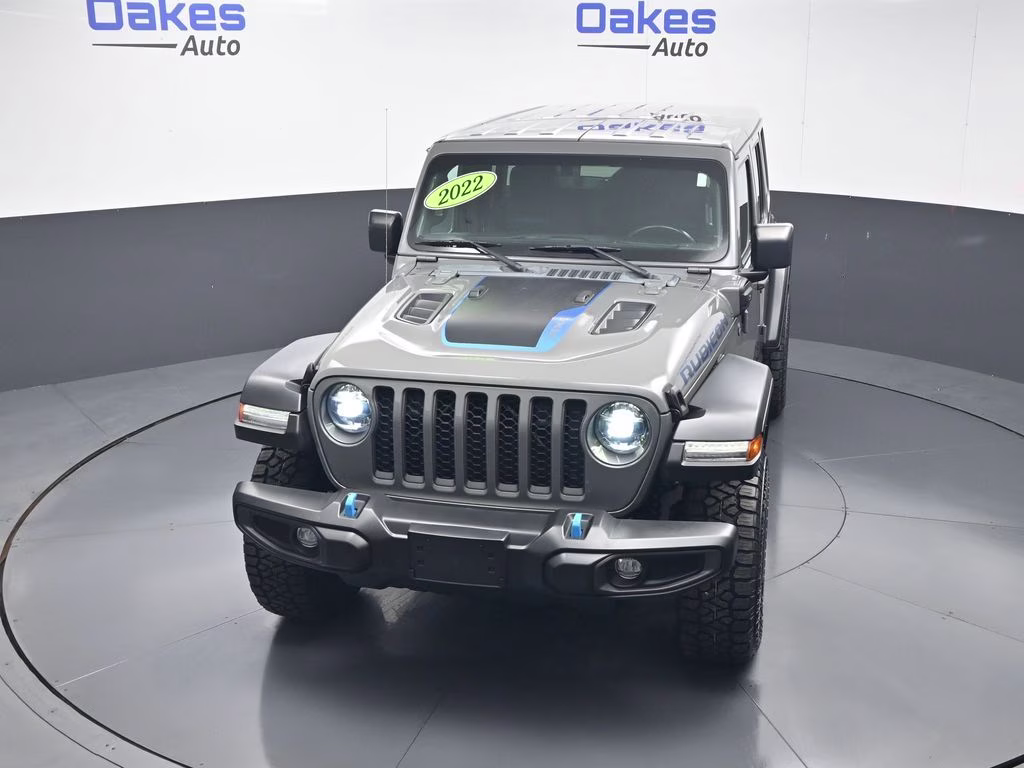 2022 Sting-Gray Clearcoat Jeep Wrangler Unlimited Rubicon 4xe 4X4 SUV