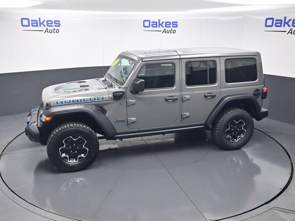 2022 Sting-Gray Clearcoat Jeep Wrangler Unlimited Rubicon 4xe 4X4 SUV