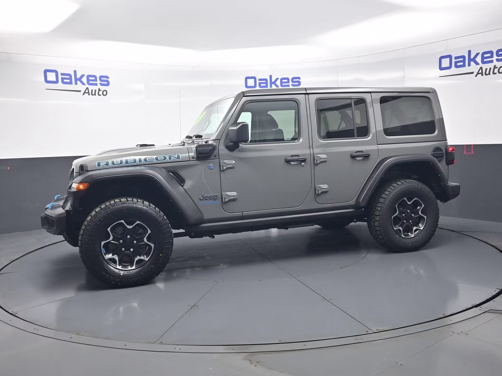 2022 Sting-Gray Clearcoat Jeep Wrangler Unlimited Rubicon 4xe 4X4 SUV