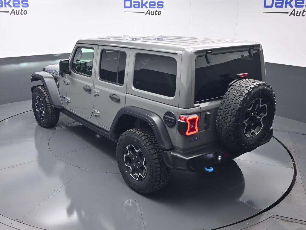 2022 Sting-Gray Clearcoat Jeep Wrangler Unlimited Rubicon 4xe 4X4 SUV