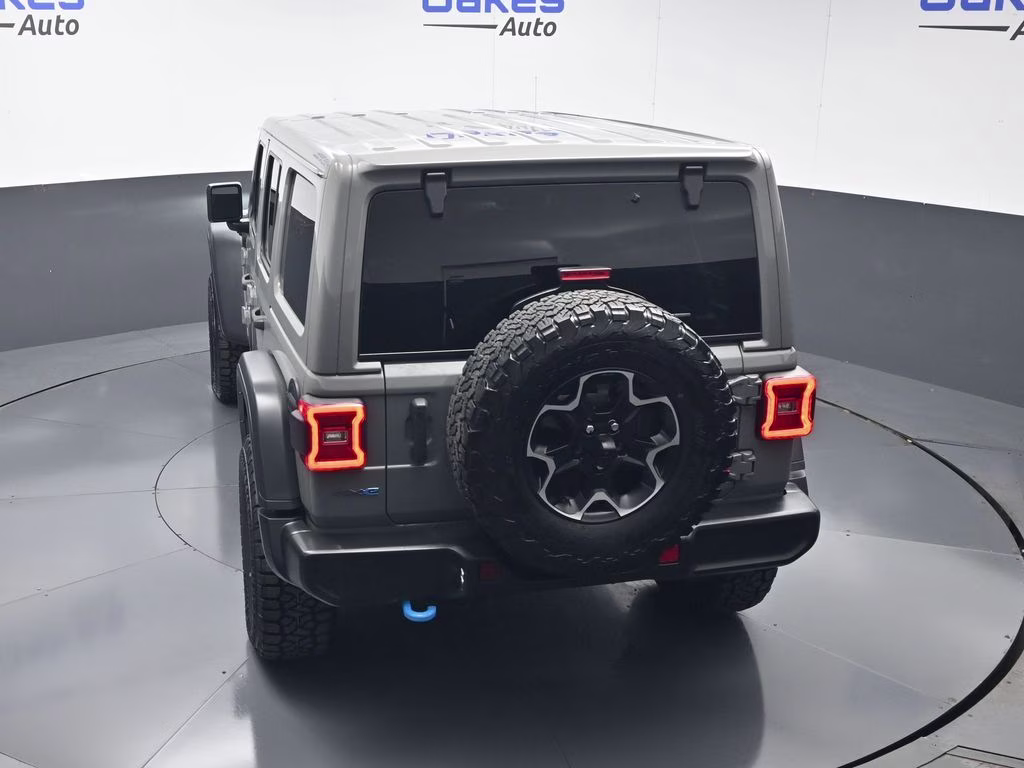 2022 Sting-Gray Clearcoat Jeep Wrangler Unlimited Rubicon 4xe 4X4 SUV