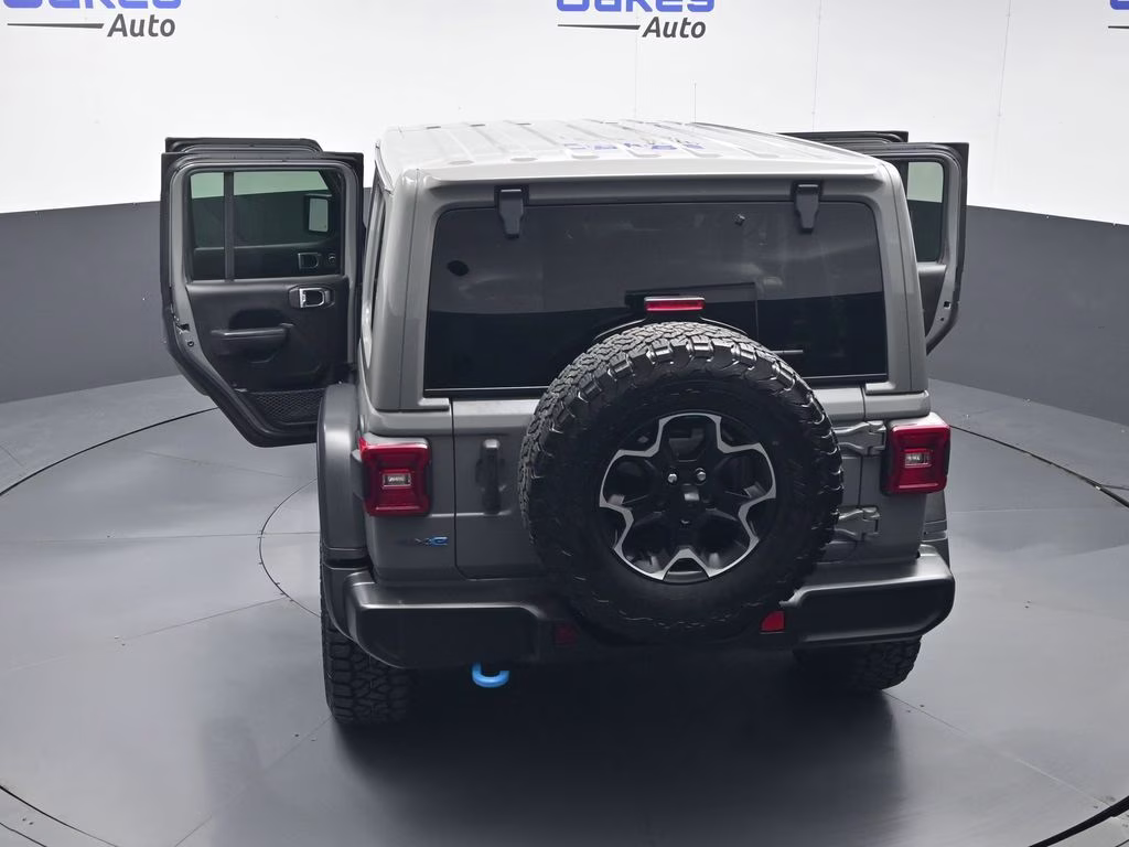 2022 Sting-Gray Clearcoat Jeep Wrangler Unlimited Rubicon 4xe 4X4 SUV