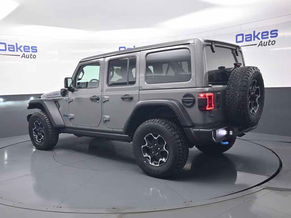 2022 Sting-Gray Clearcoat Jeep Wrangler Unlimited Rubicon 4xe 4X4 SUV
