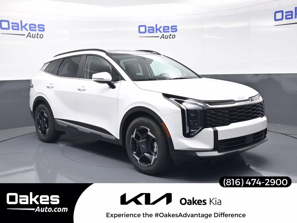 2026 Glacial White Pearl Kia Sportage EX FWD SUV
